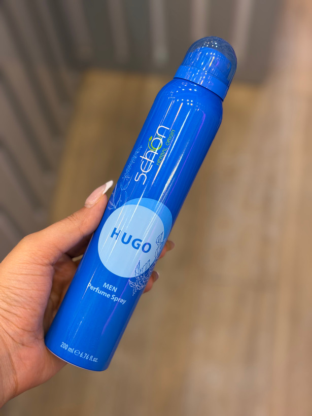اسپری خوشبوکننده بدن مردانه شون مدل HUGO