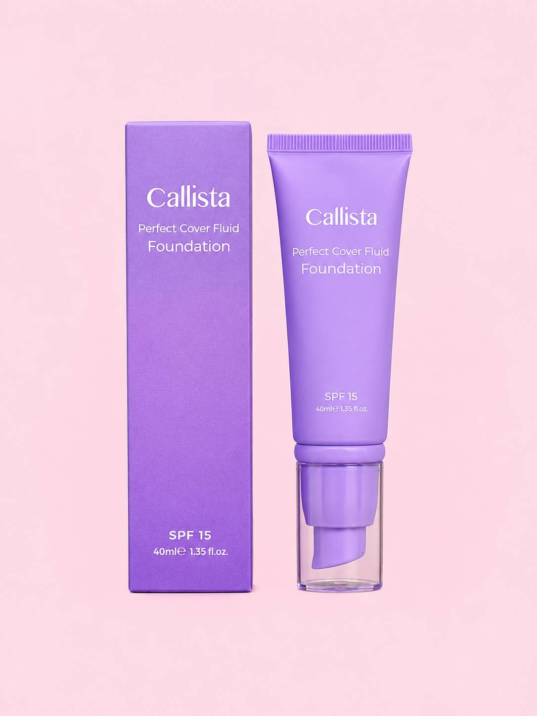 کرم پودرPerfect Cover Fluid Foundatio کالیستا