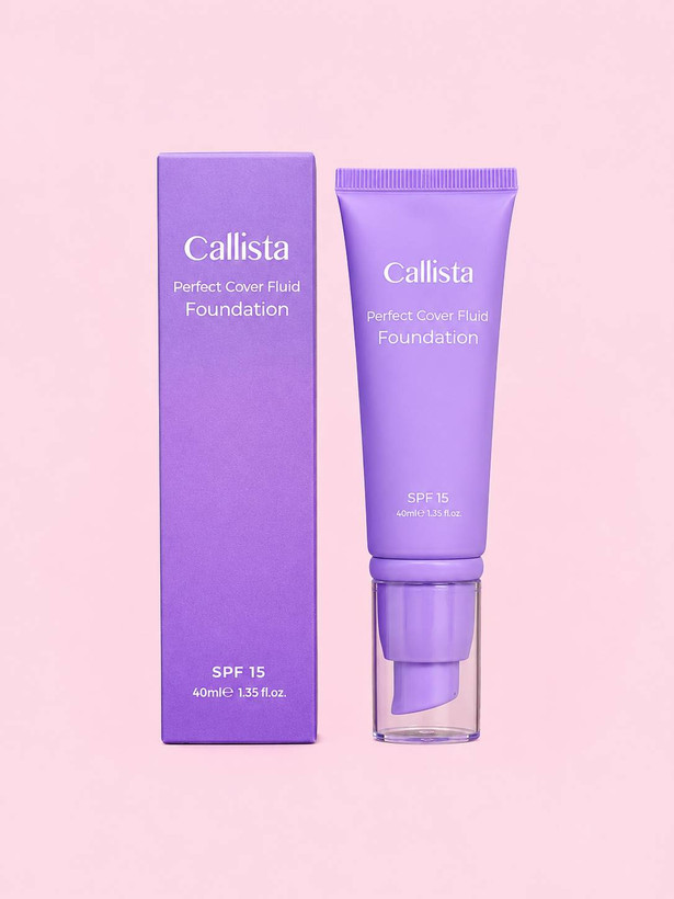 کرم پودرPerfect Cover Fluid Foundatio کالیستا